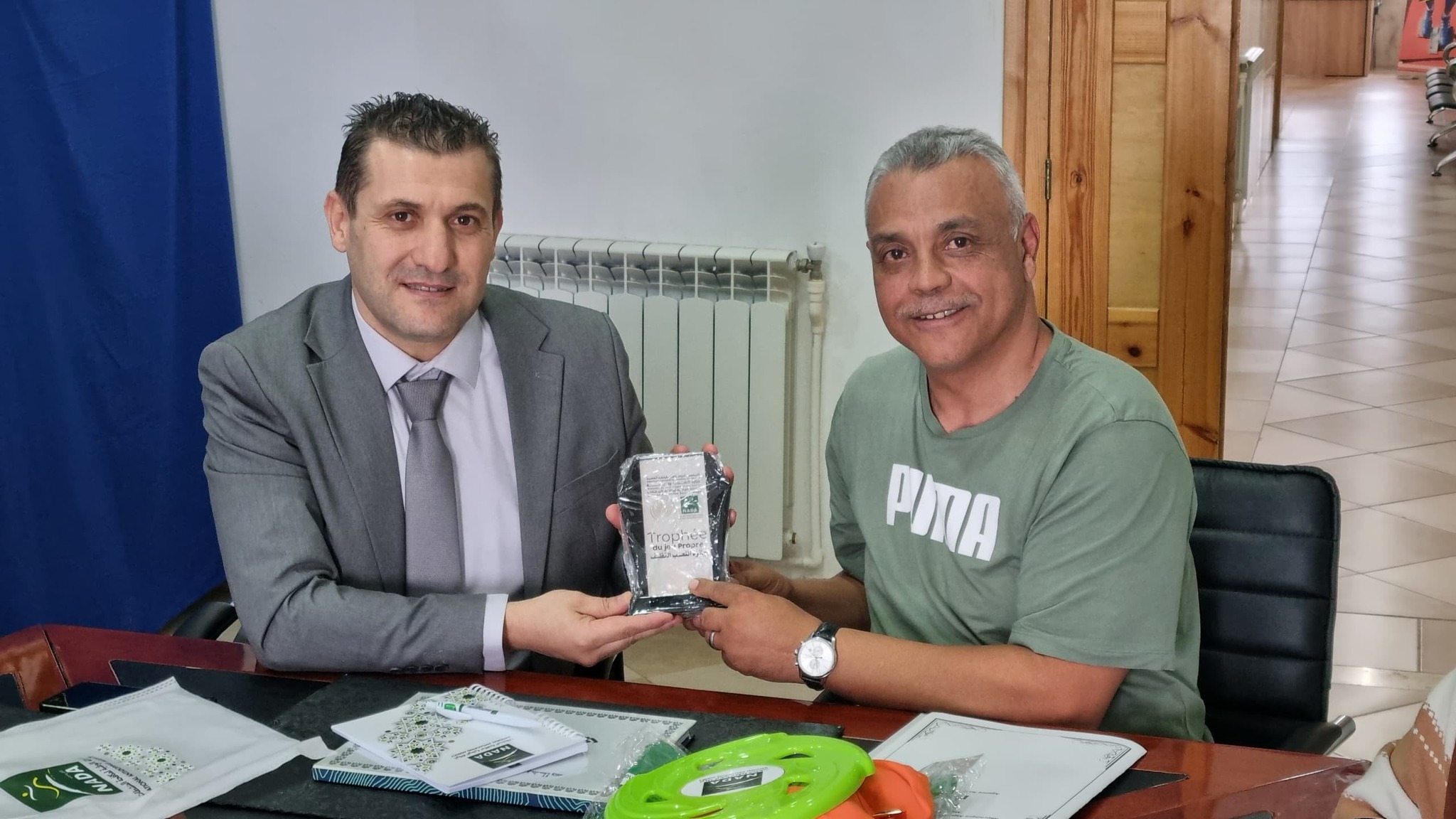 زيارة مدير المكتب الإفريقي للوكالة العالمية لمكافحة المنشطات السيد رودني سويغلار مقر الوكالة يوم الخميس 13 مارس 2025 