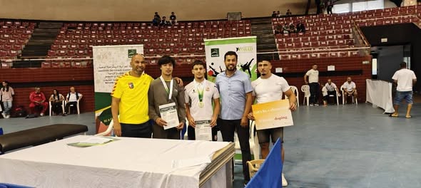 أ04كتوبر2025   تغطية البطولة الوطنية الأولمبية للاكابر المصارعة  بالقاعة البيضاوية للمركب الأولمبي محمد بوضياف الأولمب ي